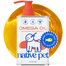 Óleo de peixe para cães Native Pet Omega 3 240 ml com óleo de salmão