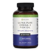 Óleo de Peixe Rational Nutrition EPAX 1000 mg EPA DHA 120 Cápsulas Moles