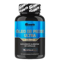 Óleo de Peixe Ultra - Ômega 3 (75 Softgel) - Growth Supplements