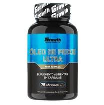 Oleo de Peixe Ultra Suplemento Omega 3 Growth 75 Caps Vitamina Oleo de Peixe Ultra Suplemento Omega 3 Growth 75 Caps Vitamina