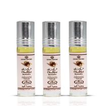 Óleo de perfume Al-Rehab Choco Musk Marshmallow, pacote de 6 ml x 3