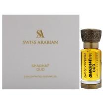 Óleo de perfume Swiss Arabian Shaghaf Oud 12mL para mulheres e homens