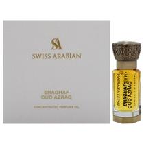 Óleo de perfume Swiss Arabian Shaghaf Oud Azraq 12 ml unissex