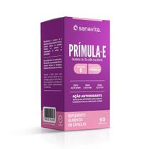 Óleo De Prímula Com Vitamina E Sanavita 60 Cápsulas