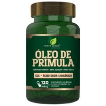 Óleo de Primula Natural Fórmula Premium 120 Cápsulas - Fonte Verde