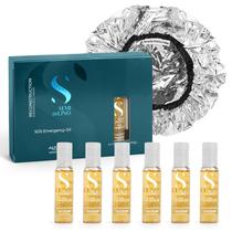 Óleo de reconstrução para tratamento capilar Beauty Nation SOS x6 + Cap Óleo de reconstrução para tratamento capilar Beauty Nation SOS x6 + Cap