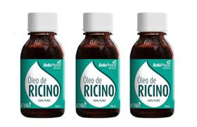 Óleo de Rícino 100% Puro 30ml BellaPhytus kit com 3 Frascos