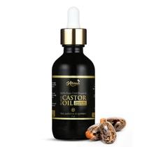 Óleo de rícino Allurials 60 ml 100% puro orgânico prensado a frio