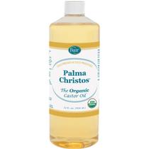 Óleo de rícino Baar Organic prensado a frio 946ml para pele capilar