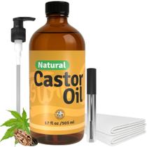 Óleo de rícino Botanical Tradesman Organic 500ml com acessórios