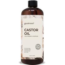 Óleo de rícino GOODMOOD prensado a frio 473 ml para pele, corpo e cabelo