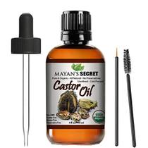 Óleo de rícino Mayan's Secret 120 ml orgânico prensado a frio não refinado