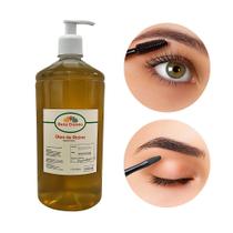 Óleo De Rícino Prensado A Frio 100% Puro 1litro C/aplicador Óleo De Rícino Prensado A Frio 100% Puro 1litro C/aplicador