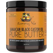 Óleo de rícino preto jamaicano Sunny Isle Pure Butter 240 ml