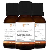 Óleo de Rosa Mosqueta com blend anti acne 30 ml - Kit com 3