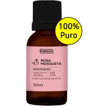 Óleo de Rosa Mosqueta Farmax 30ml 100% Puro (p/ Manchas e Estrias) - Produto Original
