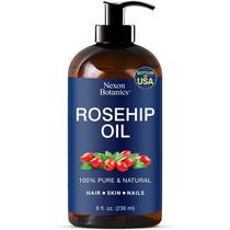 Óleo de rosa mosqueta Nexon Botanics para rosto 240 ml com massagem Gua Sha