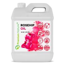 Óleo de Rosa Mosqueta Premium Nature Prensado a Frio Não Refinado 473ml
