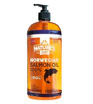Óleo de salmão Nature's Diet 946ml para cães e gatos