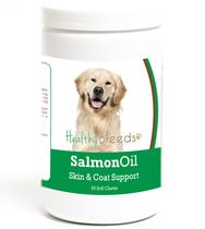 Óleo de salmão Soft Chews 90 unidades para Golden Retriever