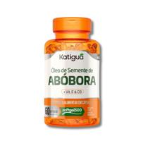 Oleo De Semente Abobora + Vitaminas E e D3 500MG 60CAPS