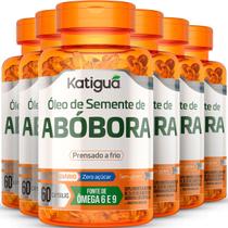 Óleo De Semente De Abóbora 1000mg 6 X 60 Cáps - Katiguá