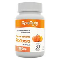 Óleo de Semente de Abóbora 1000mg Apisnutri 60 cápsulas Óleo de Semente de Abóbora 1000mg Apisnutri 60 cápsulas
