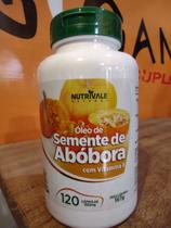 Óleo de Semente de Abóbora 120 cáps - NUTRIVALE