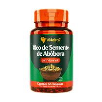 Óleo de Semente de Abóbora 1350mg + Vitamina E 60 Cápsulas Videira7