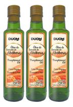Óleo de Semente de Abóbora 3 X 250ml Duom