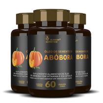 Óleo De Semente De Abóbora 3x60 Cápsulas Softgel Matéria Prima Importada Alisson Nutrition Óleo De Semente De Abóbora 3x60 Cápsulas Softgel Matéria Prima Importada Alisson Nutrition
