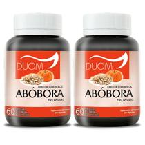 Óleo de Semente de Abóbora 60cps 1000mg Duom Kit 2 Frascos