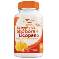 Óleo de Semente de Abóbora Com Licopeno 120 Cápsulas