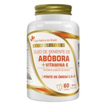 Óleo De Semente De Abóbora com vitamina E 60 Capsulas 1 Pote - flora nativa