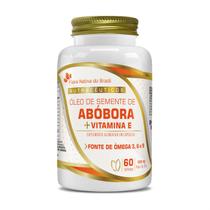 OLEO DE SEMENTE DE ABOBORA Fonte de Vitamina E Minerais 1000mg 60 Cáps Flora Nativa