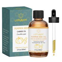 Óleo de Semente de Abóbora LOTUSJOY 60 ml Puro Orgânico Prensado a Frio Óleo de Semente de Abóbora LOTUSJOY 60 ml Puro Orgânico Prensado a Frio