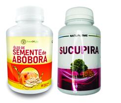 Óleo de Semente de Abóbora Prensado a Frio 60 Softgel 1000mg Sucupira 60 Cápsulas 500mg