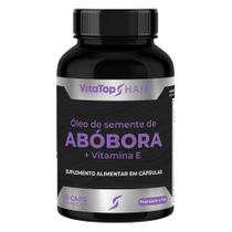 Óleo de semente de abóbora + Vitamina E 60 Cápsulas VitaTop Óleo de semente de abóbora + Vitamina E 60 Cápsulas VitaTop