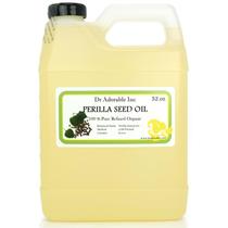 Óleo de semente de perilla Dr Adorable 946 ml 100% puro natural orgânico Óleo de semente de perilla Dr Adorable 946 ml 100% puro natural orgânico