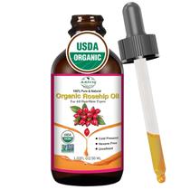 Óleo de semente de rosa mosqueta MMPANG orgânico 30mL para cuidados com o rosto e cabelo