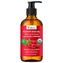 Óleo de Semente de Rosa Mosqueta Yoken Orgânico Prensado a Frio 237 ml