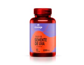 Oleo de semente de uva 60 capsulas Clinoage Oleo de semente de uva 60 capsulas Clinoage
