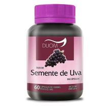 Óleo de Semente de Uva 60cps 1000mg - Duom