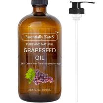 Óleo de semente de uva essencialmente Kates 500ml 100% puro e natural Óleo de semente de uva essencialmente Kates 500ml 100% puro e natural