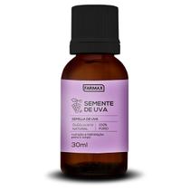 Óleo de Semente de Uva Farmax 30ml 100% Puro