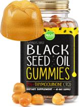 Óleo de semente preta Gummies Maju's 500 mg 90 ct com extrato de canela