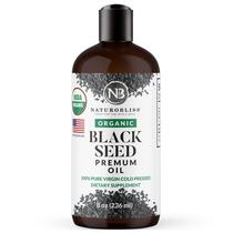 Óleo de semente preta NaturoBliss 100% virgem prensado a frio 240 ml