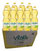 Óleo De Soja Vitaliv 900ml Kit Caixa C/ 20 Un Óleo De Soja Vitaliv 900ml Kit Caixa C/ 20 Un