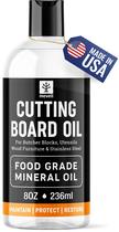 Óleo de tábua de corte Mevell Food Grade Mineral Oil 240mL Óleo de tábua de corte Mevell Food Grade Mineral Oil 240mL