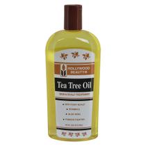 Óleo de Tea Tree Hollywood Beauty Frasco 473 ml para Cabelo, Pele e Couro Cabeludo